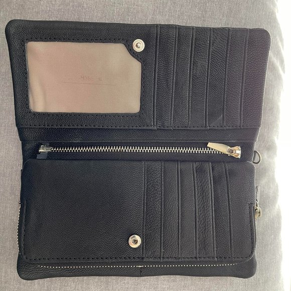 Brand New Chocolat Blu Wallet (Black) with no tag - Picture 3 of 3